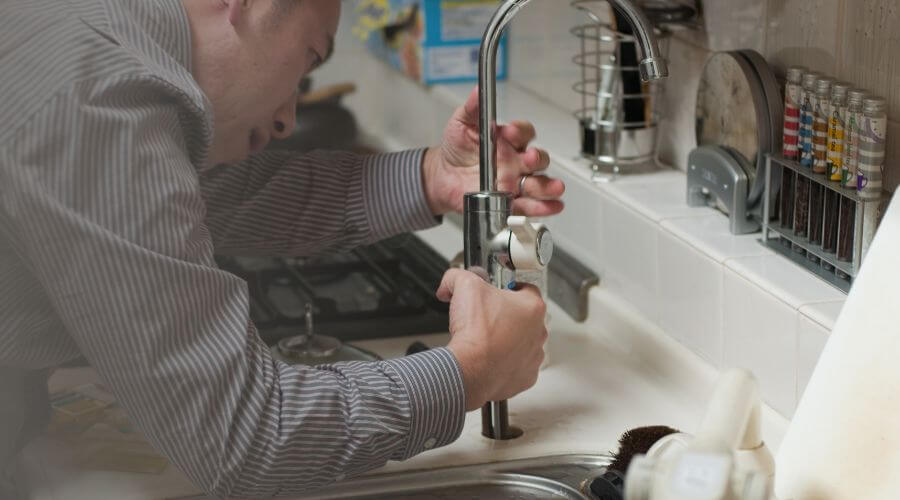 Professional sink repair in Almena, KS